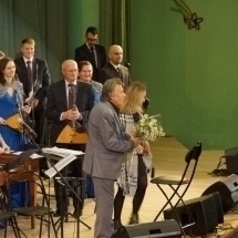 Концерт в Сестрорецке 10 ноября 2018 года. Солист - Сергей Русанов